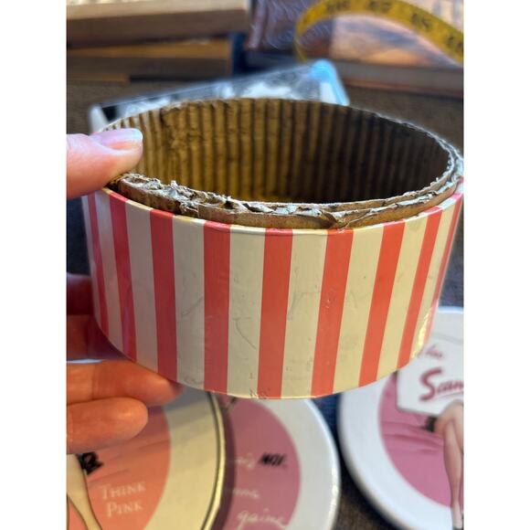 Vintage Rosanna Le Bas Scandale Think Pink Coasters (4) - Picture 6 of 9